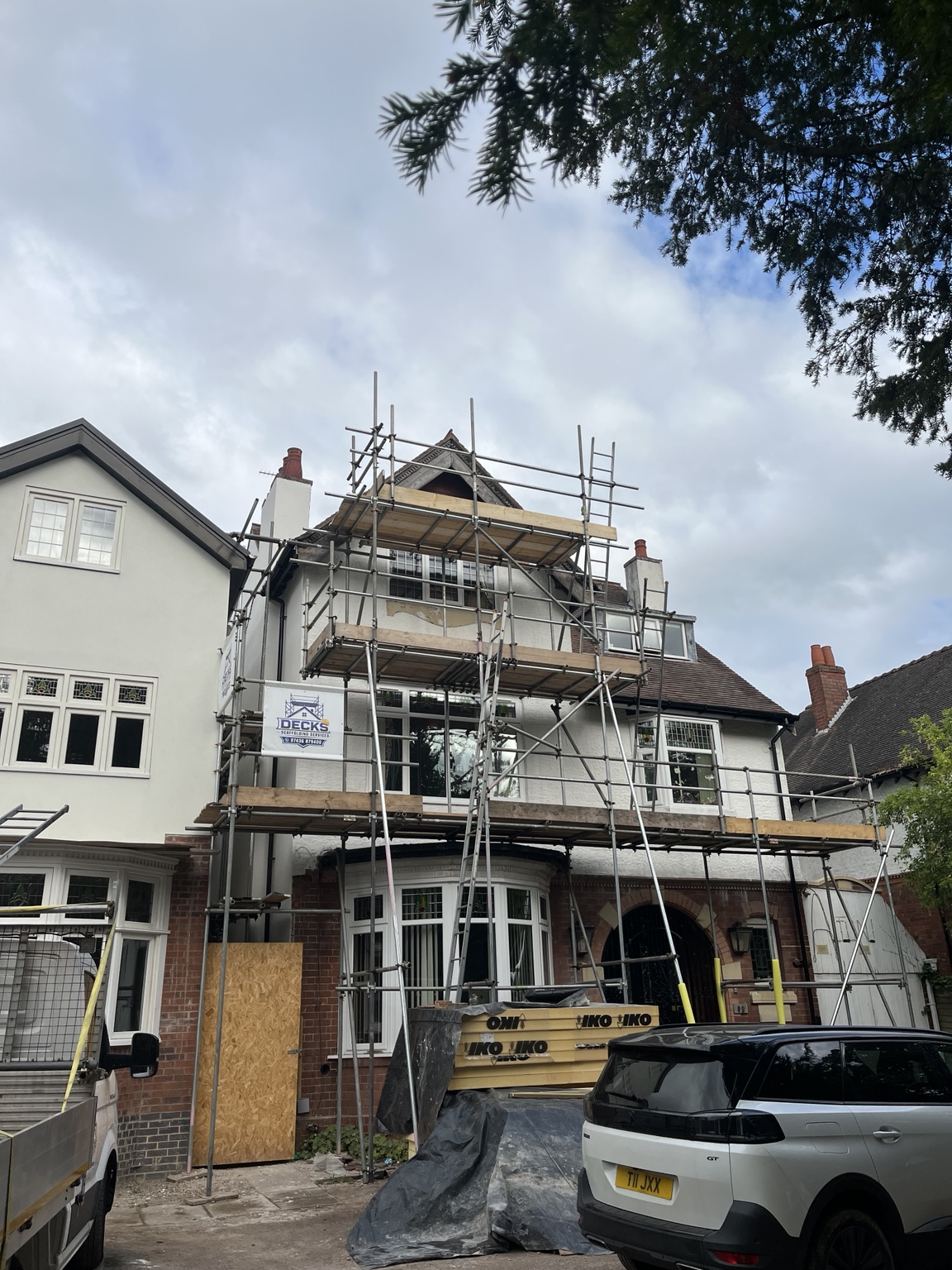 Rendering access completed by Decks Scaffolding Services